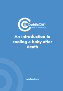 An introduction to cooling a baby after death