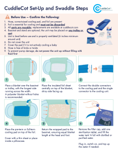 CuddleCot Set Up Guide Image