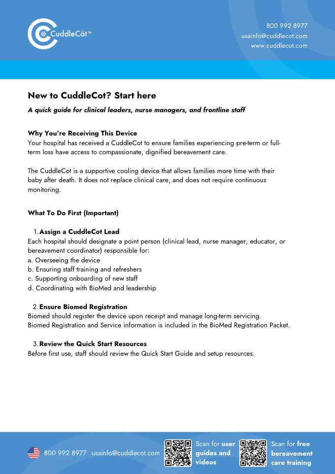 New to CuddleCot? Start here